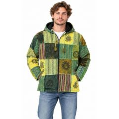corduroy patchwork jacket
